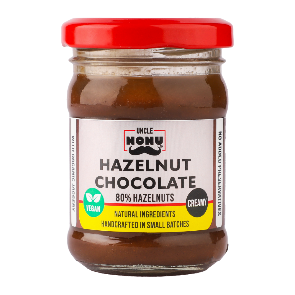 Hazelnut Chocolate - With Organic Jaggery